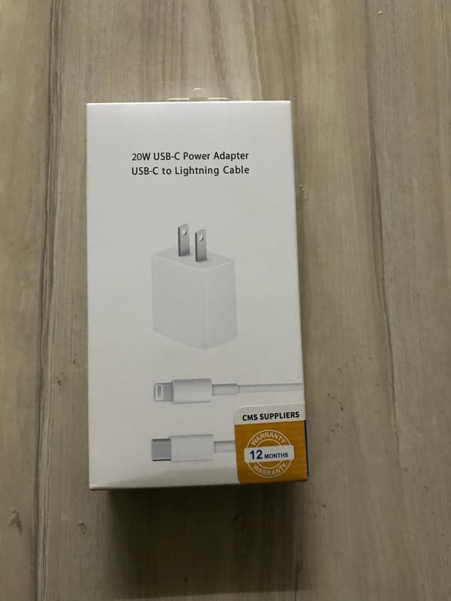 20 watt IPhone Charger 2