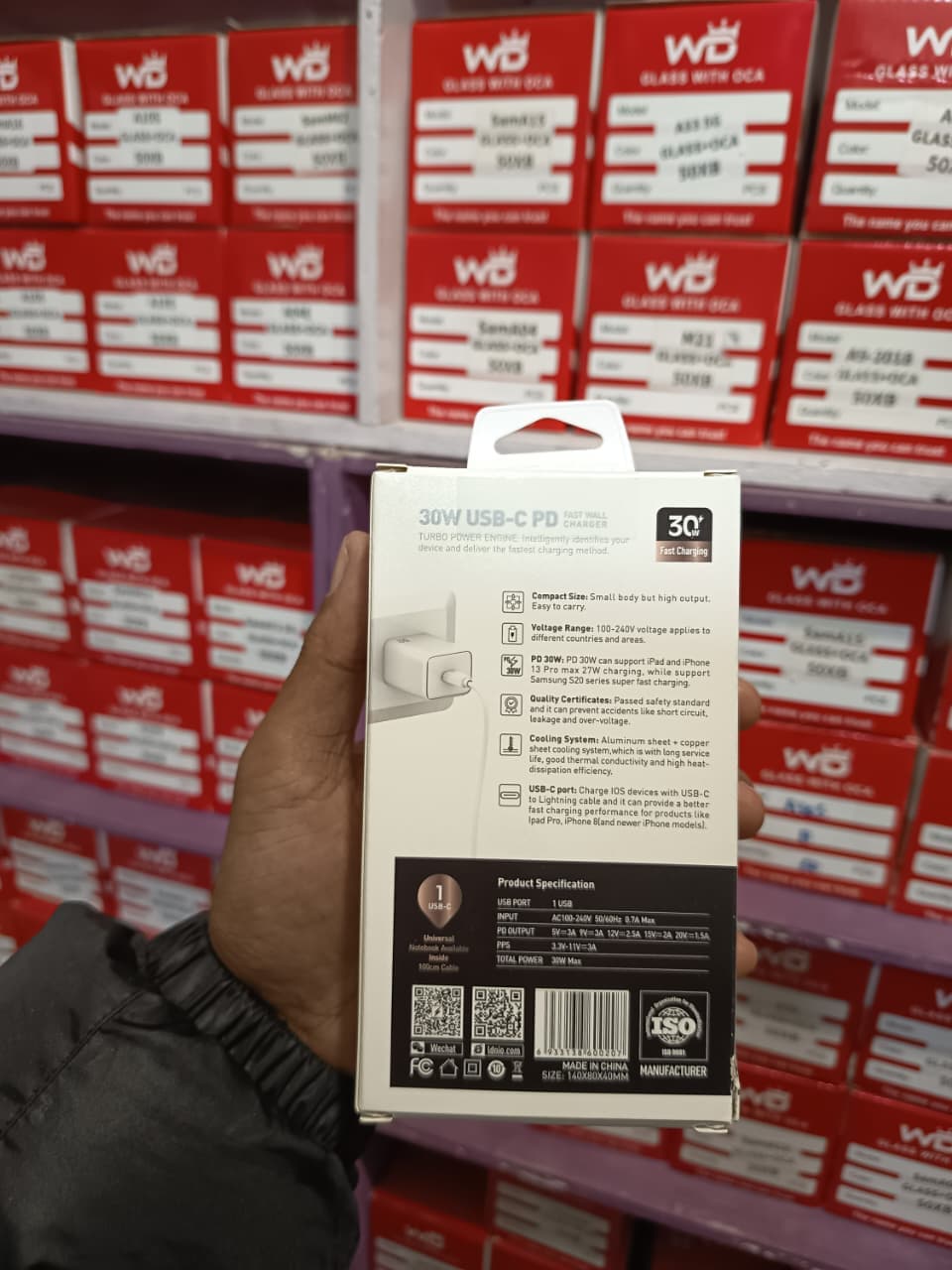 LDNIO A1508C 30W USB-C PD Fast Wall Charger